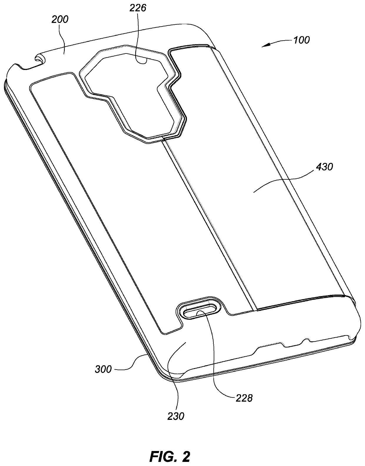 Protective case for mobile devices