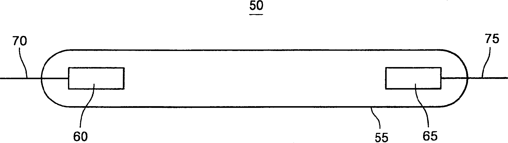 Cold cathode type fluorescent lamp