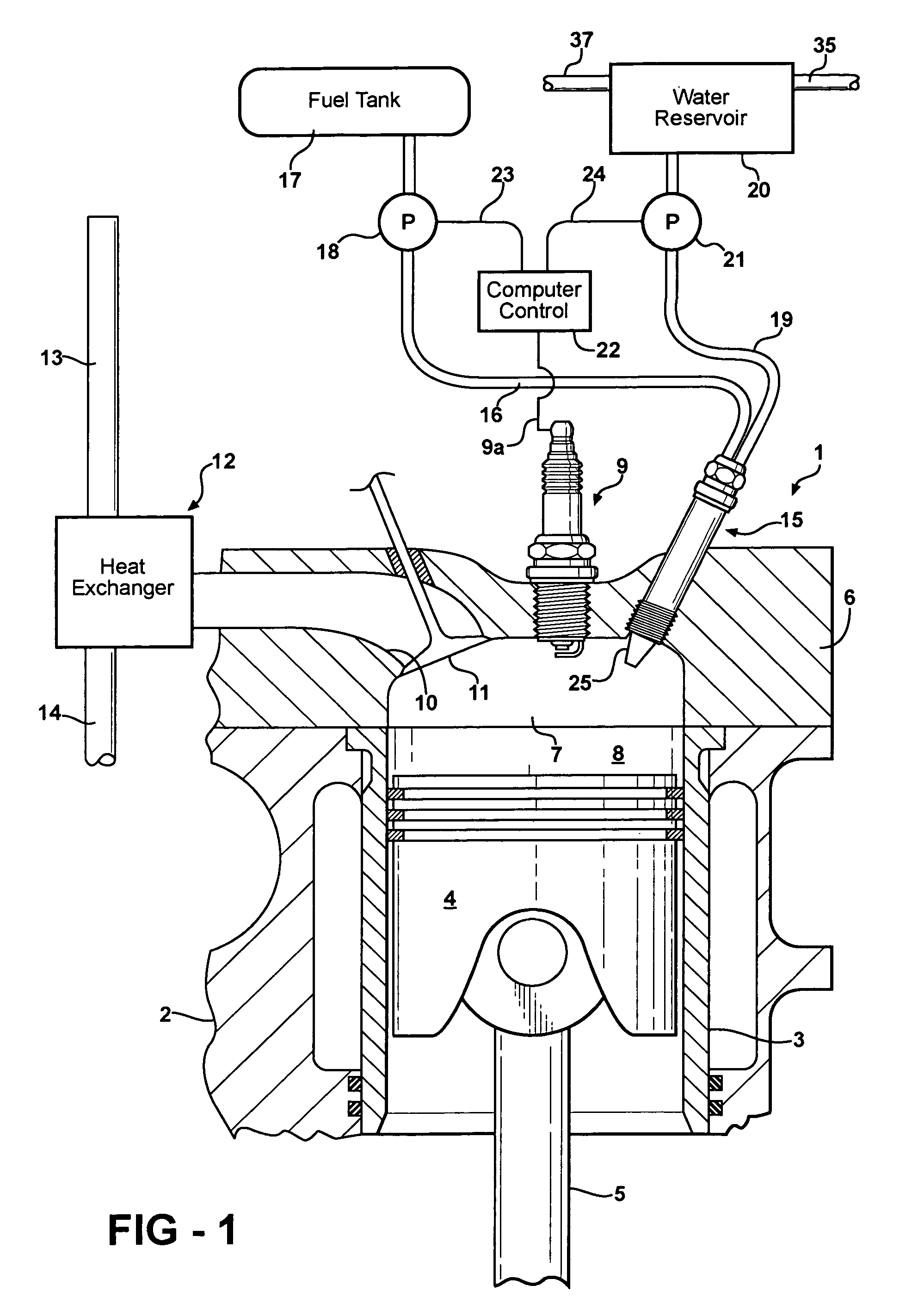 Internal combustion engine and method of operating