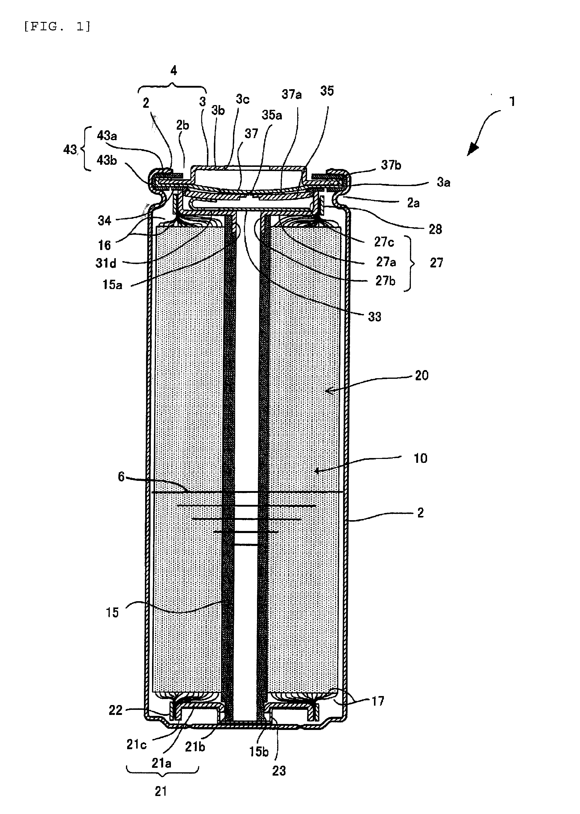 Lithium ion secondary battery