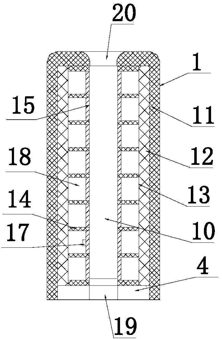 Non-combustion-cigarette semiconductor heating device