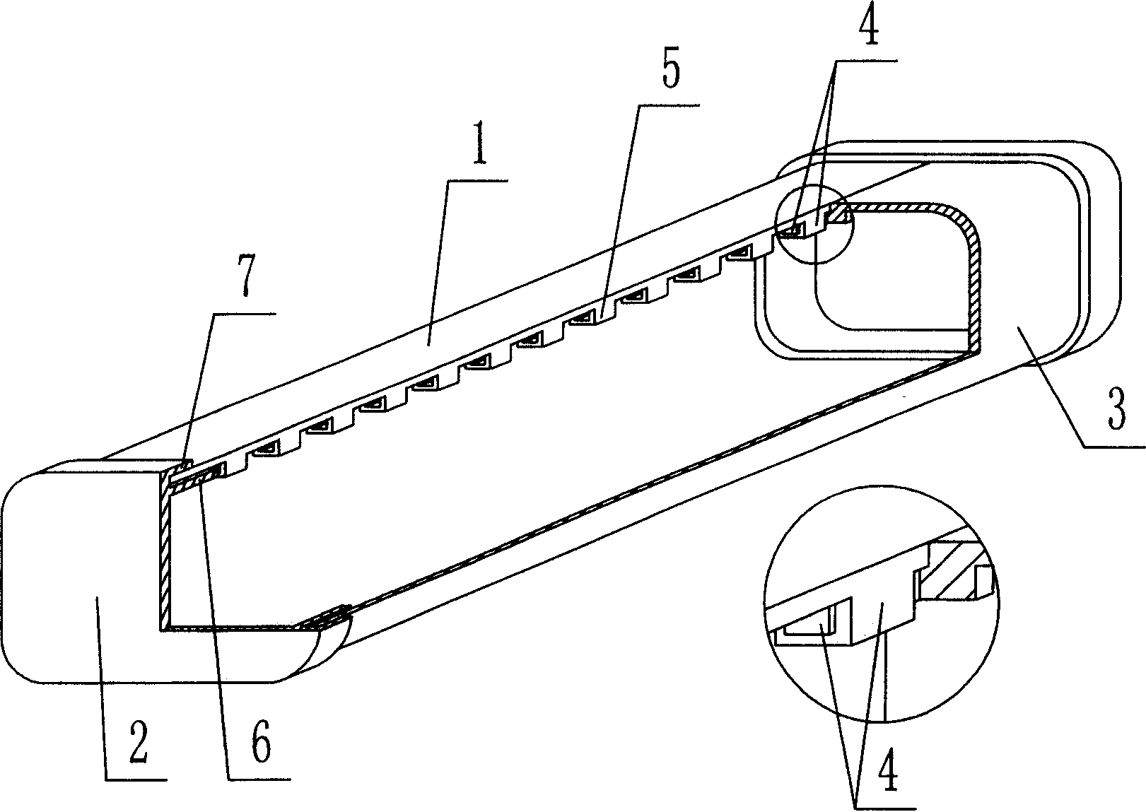 Plastic thin-wall tube