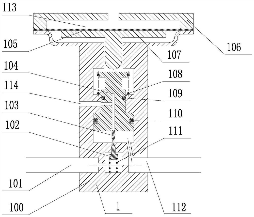 A high-precision continuously adjustable electronically controlled pressure reducer