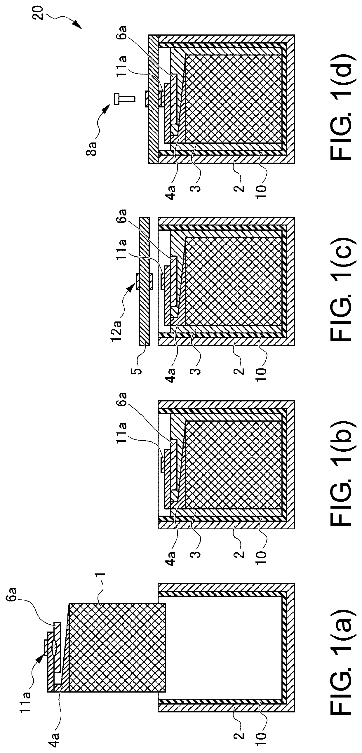 Cell structure of solid state battery and manufacturing method of solid state battery