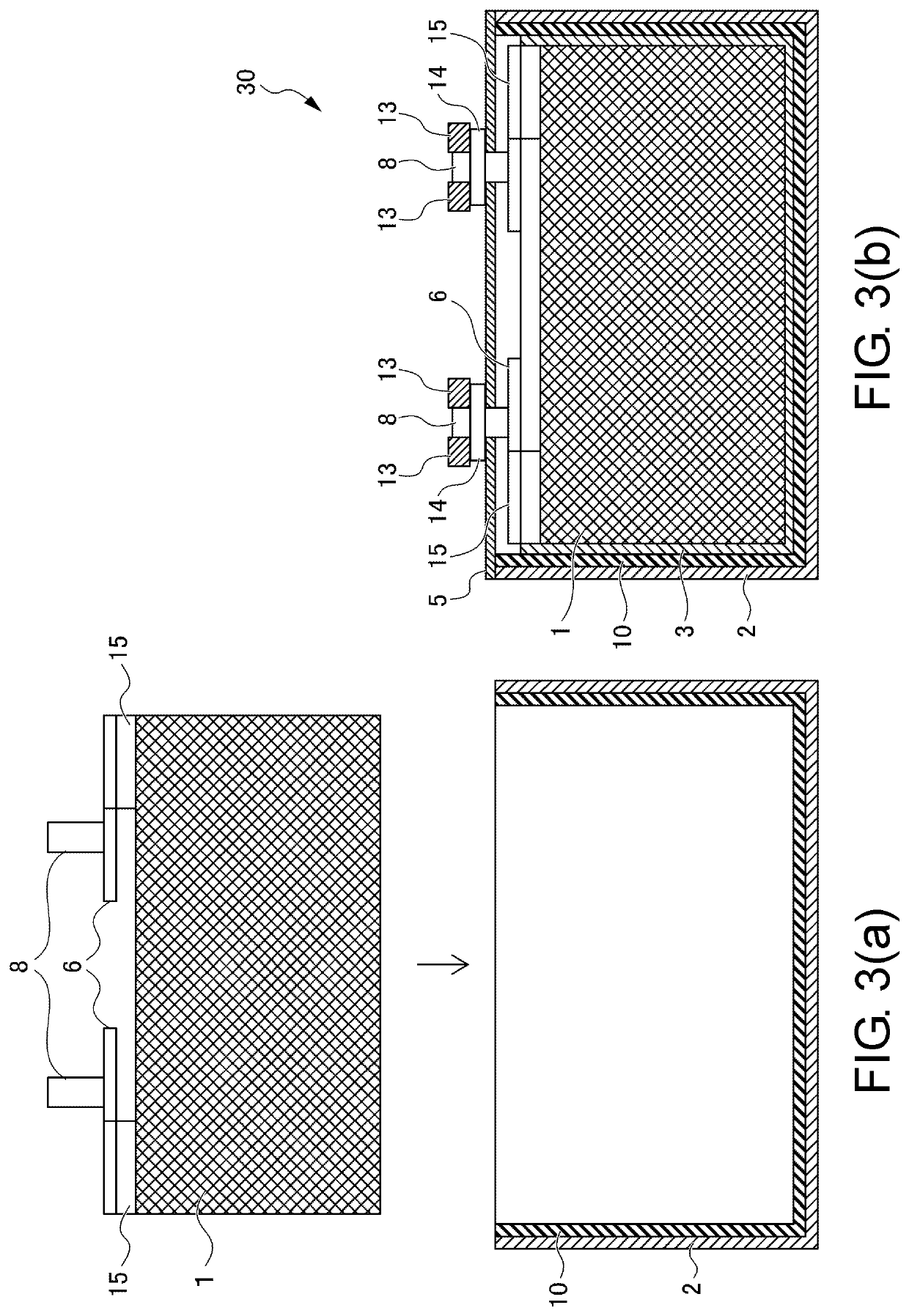 Cell structure of solid state battery and manufacturing method of solid state battery