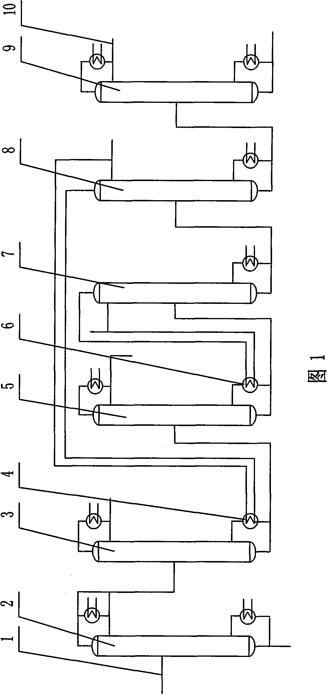Fine purification system and method for carbonization crude benzol