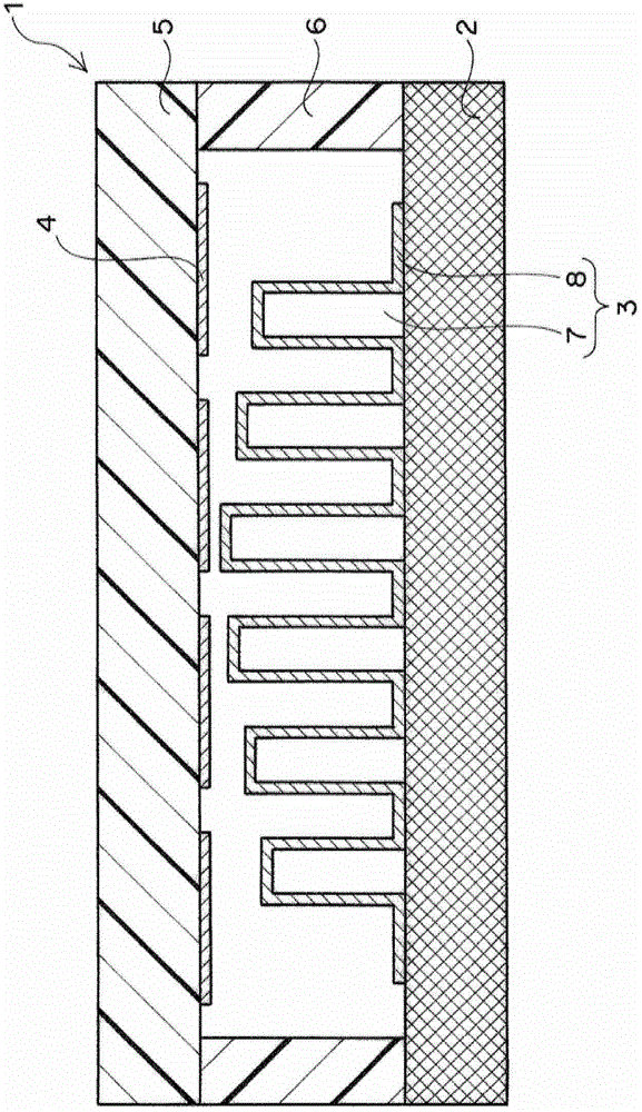 Pressure-sensitive switch, manufacturing method for same, touch panel including pressure-sensitive switch, and manufacturing method for touch panel