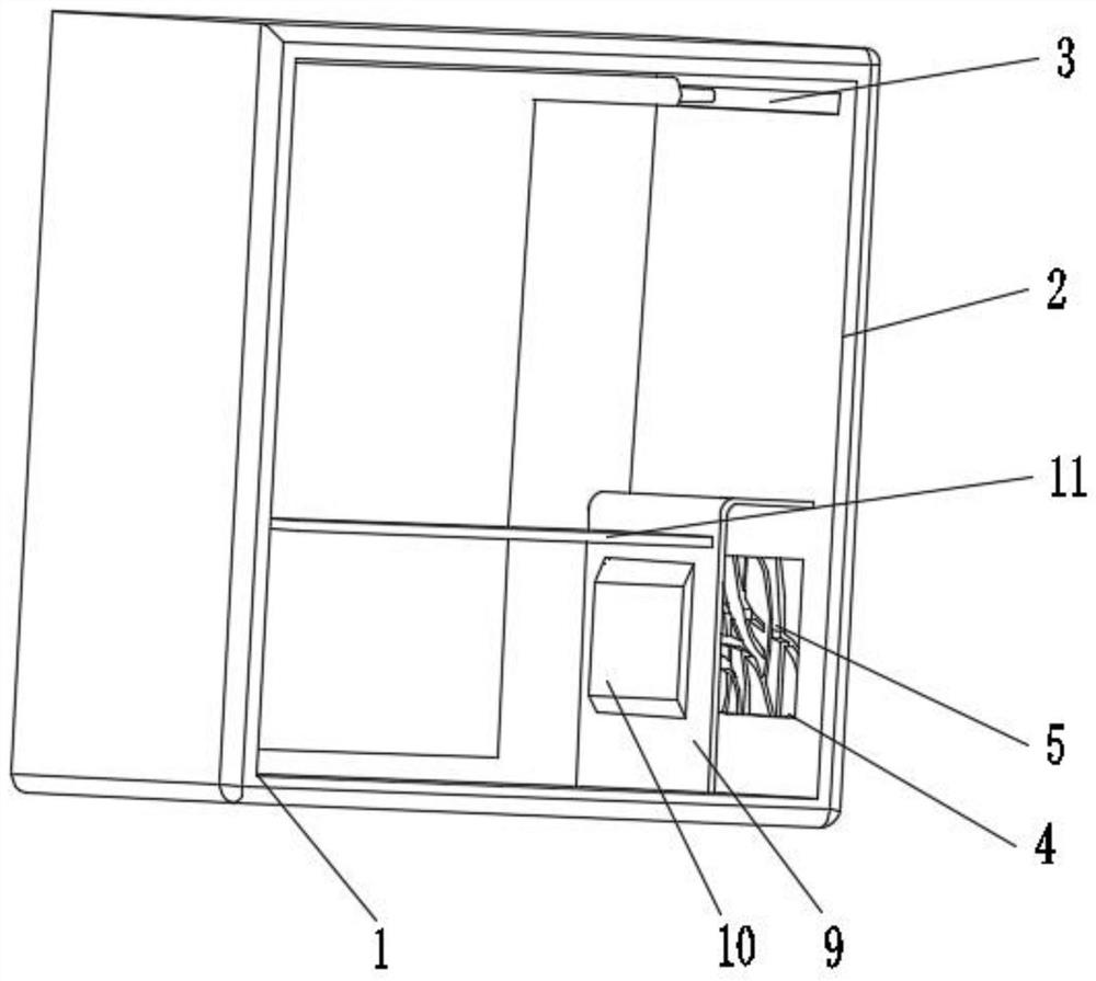 Computer case protection device for computer software and hardware