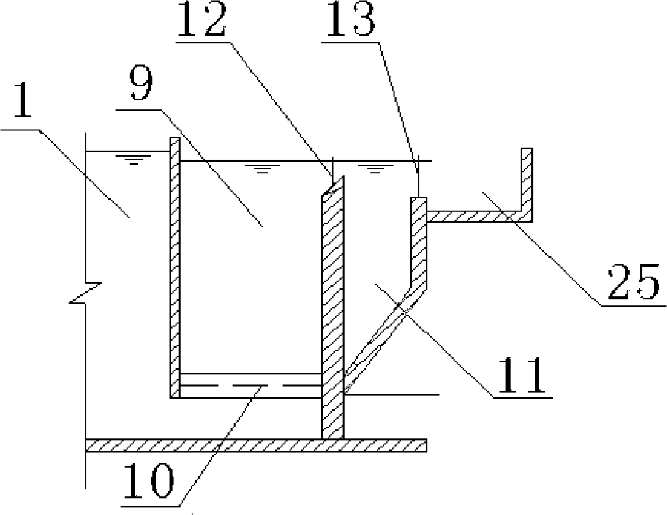 Integrated oxidation ditch, construction and operation method