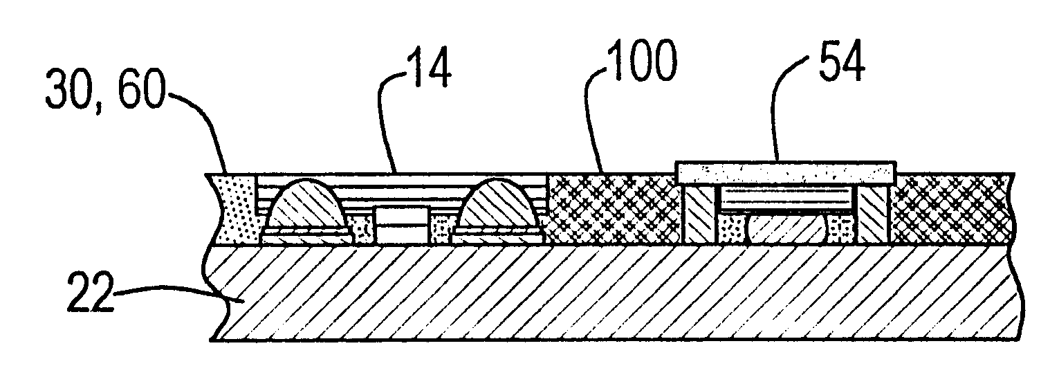 Electro-optical transceiver system with controlled lateral leakage and method of making it