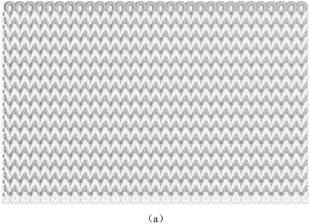 Simulation method of ball B-spline-based weft knitted fabric model