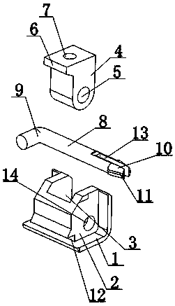 Silver reflector clamping device
