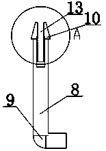Silver reflector clamping device