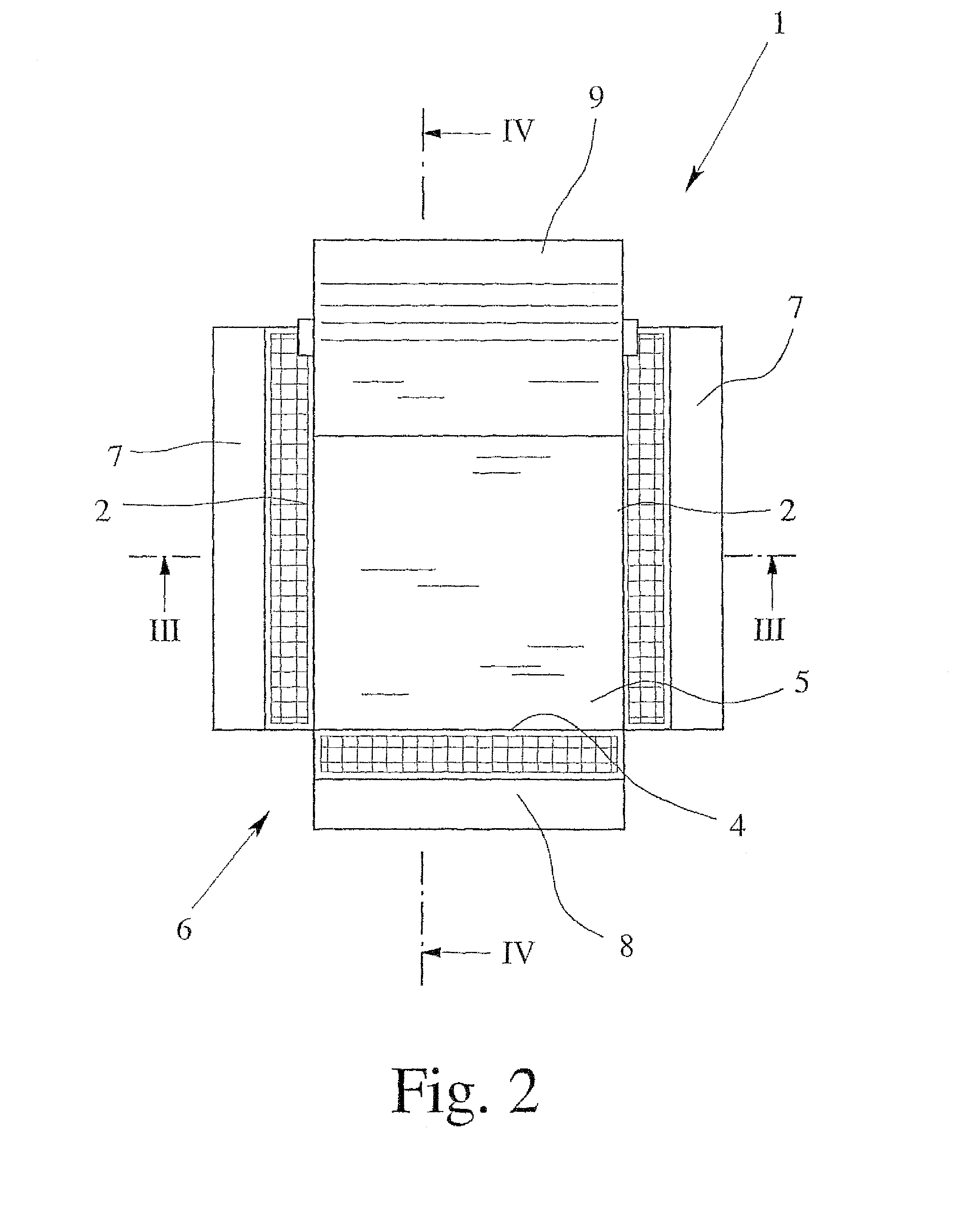 Device and method for thermotherapy