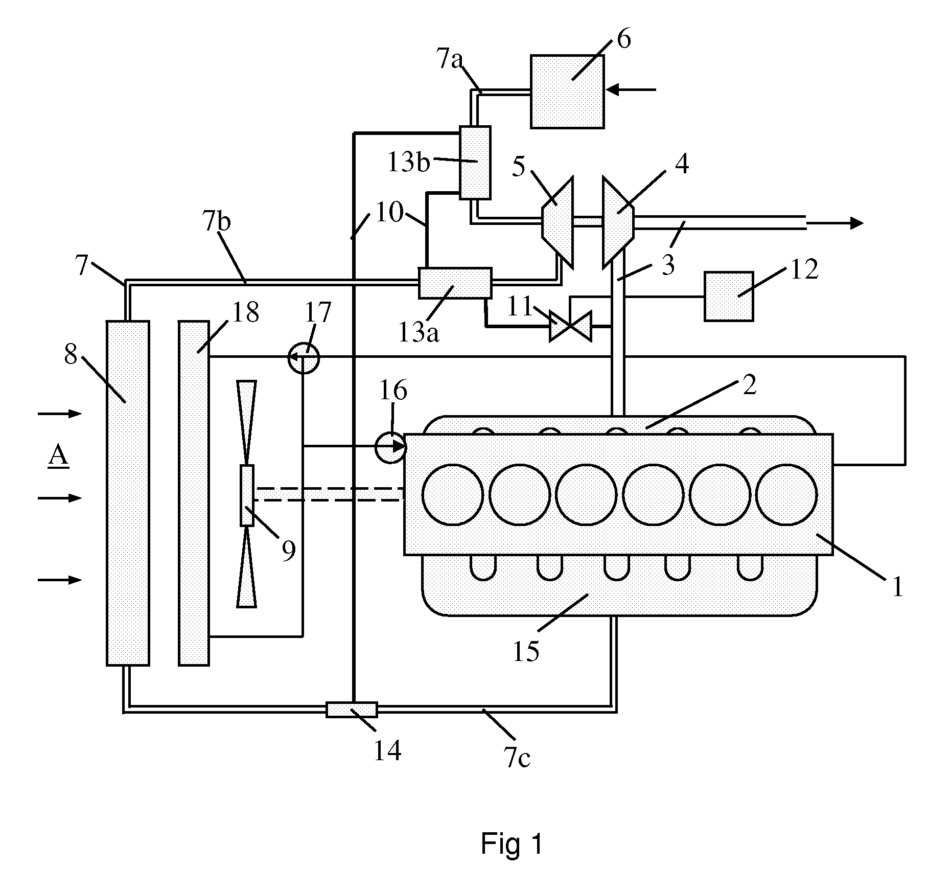 Arrangement for recirculation of exhaust gases of a supercharged internal combustion engine