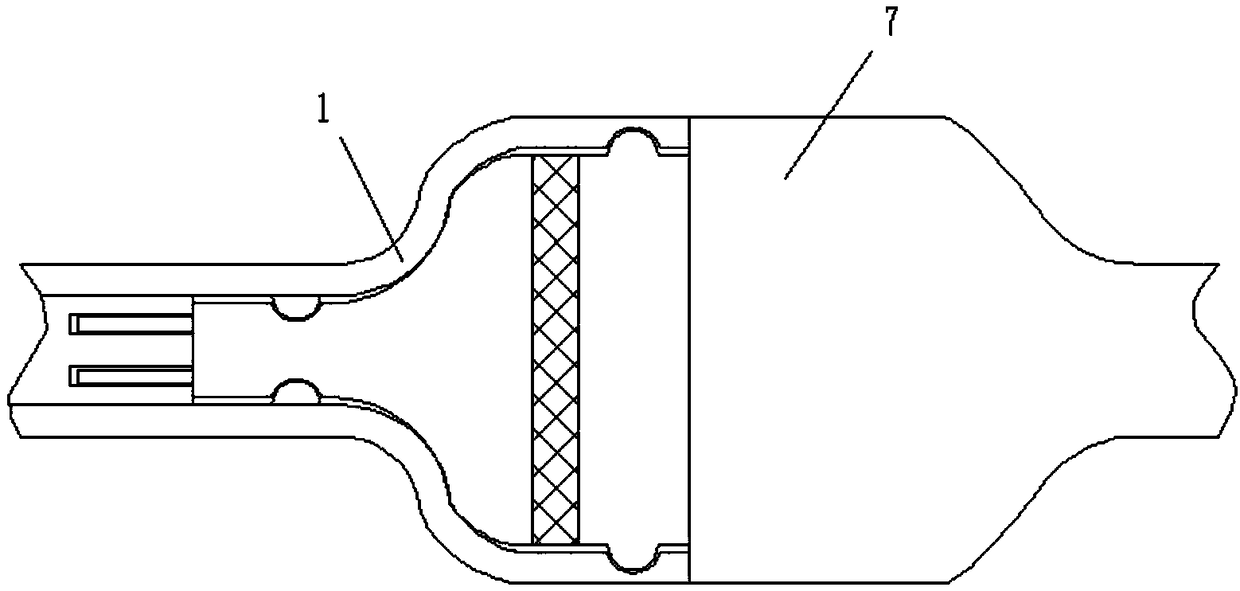 Waterproof connecting line joint