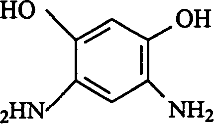 Process for preparing 4, 6-diamino resorcin