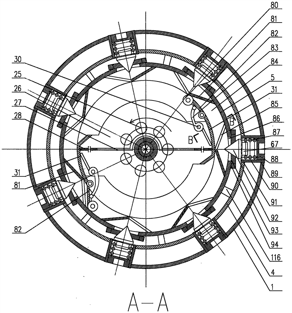 Flying saucer type no-net filtering slag pressing machine