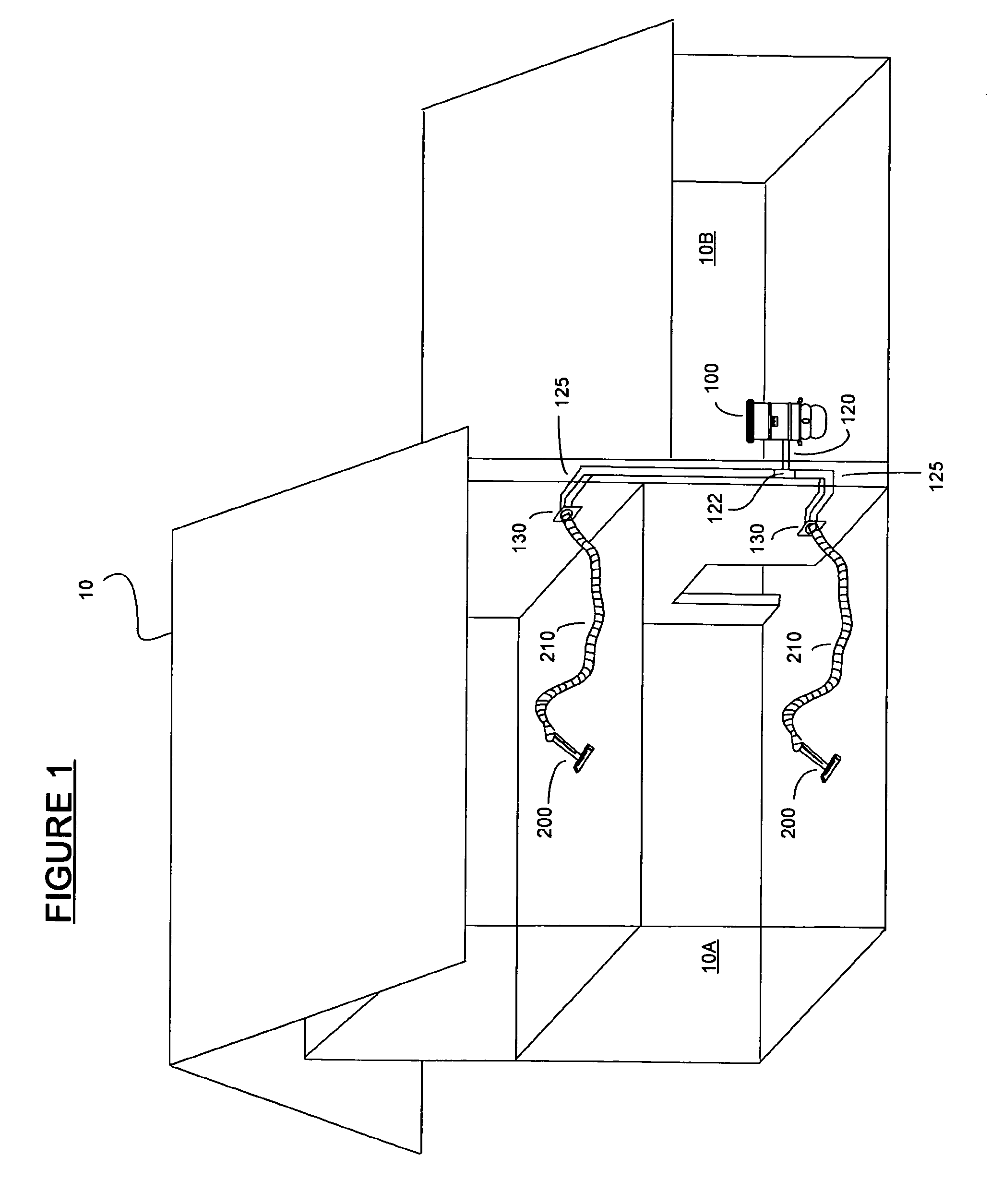 Electronic control system for a vacuum system