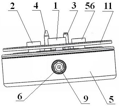 Upper air intake furnace end and combustor with same