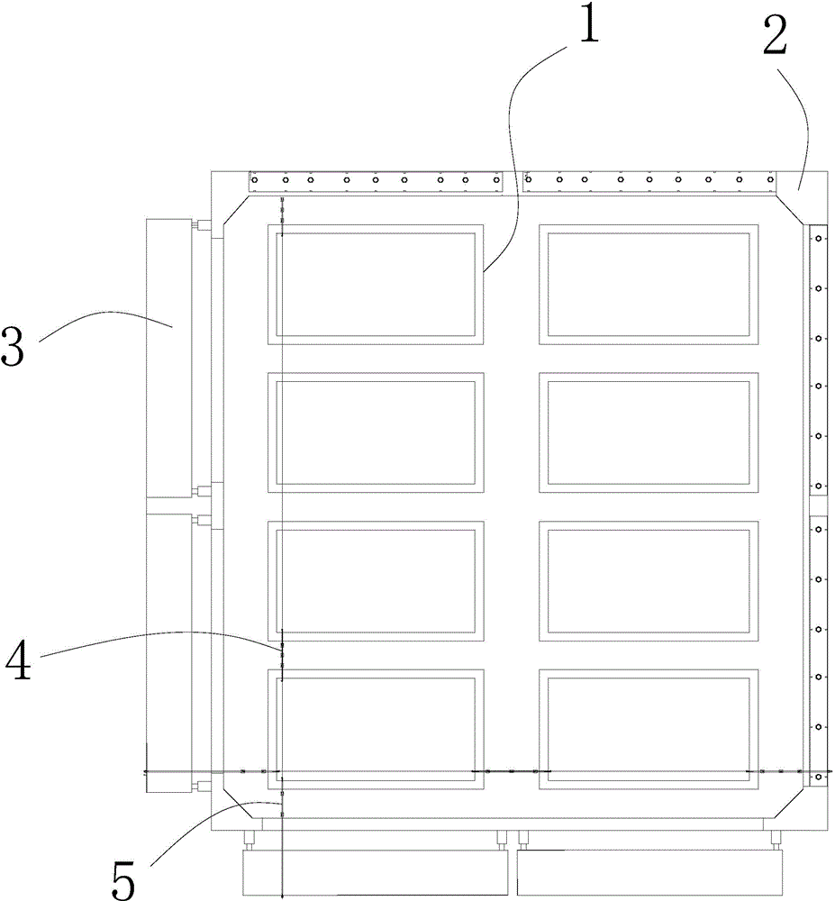 Vibration method for pre-tensioning prefabricated track boards