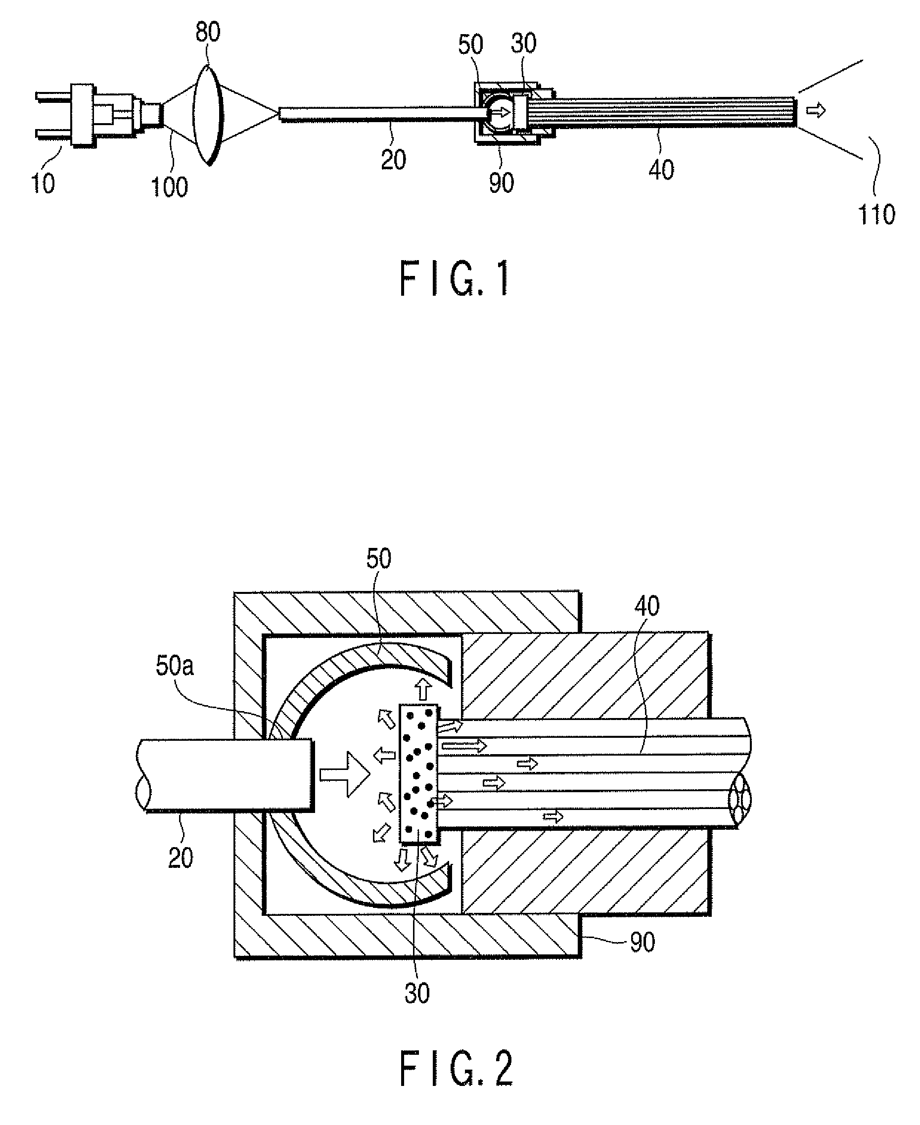 Optical fiber lighting apparatus