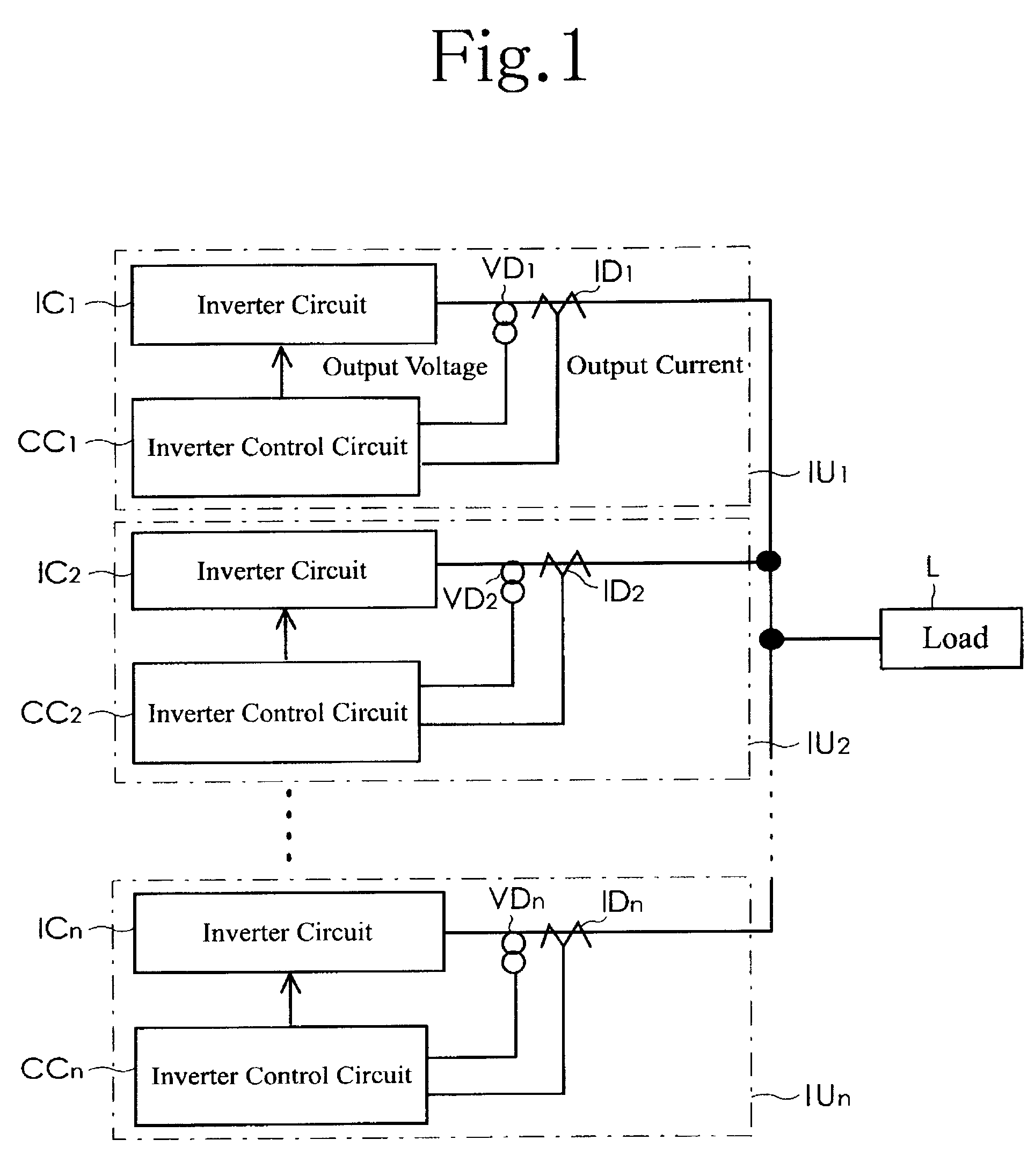 Parallel inverter system