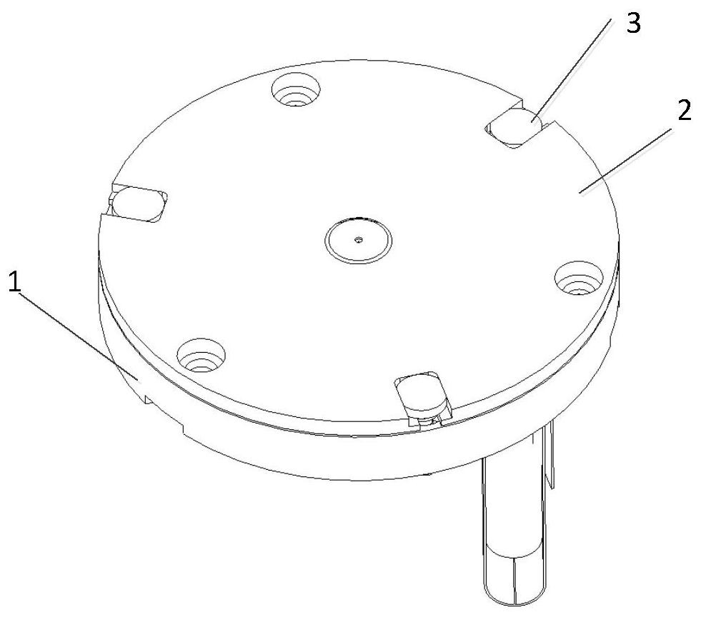 Sensor heat insulation structure