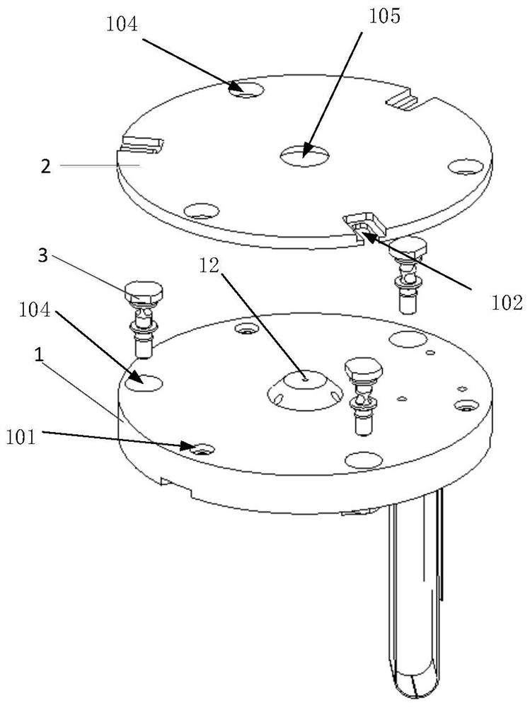 Sensor heat insulation structure