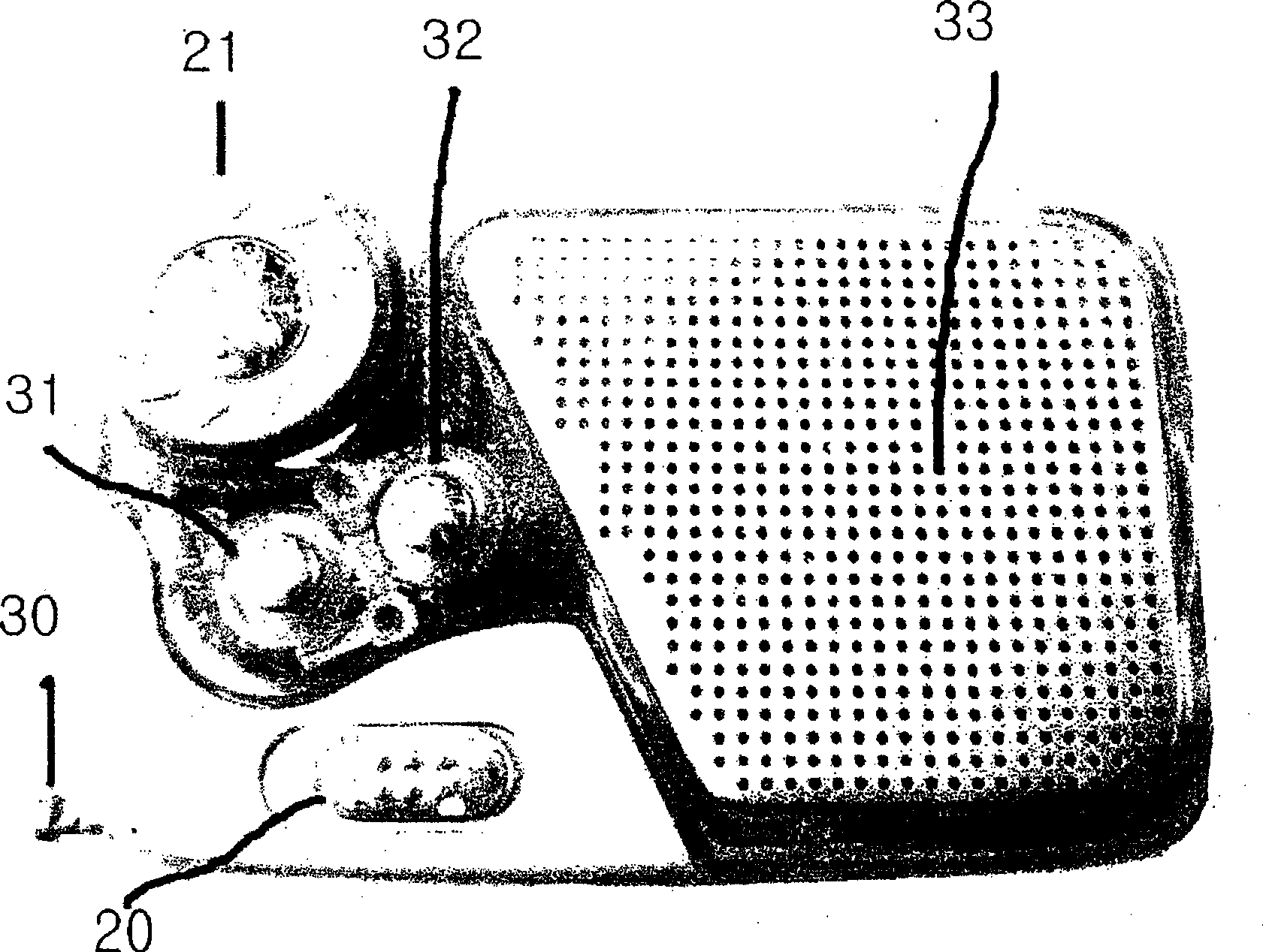 Frequency modulation radio for hearing aid