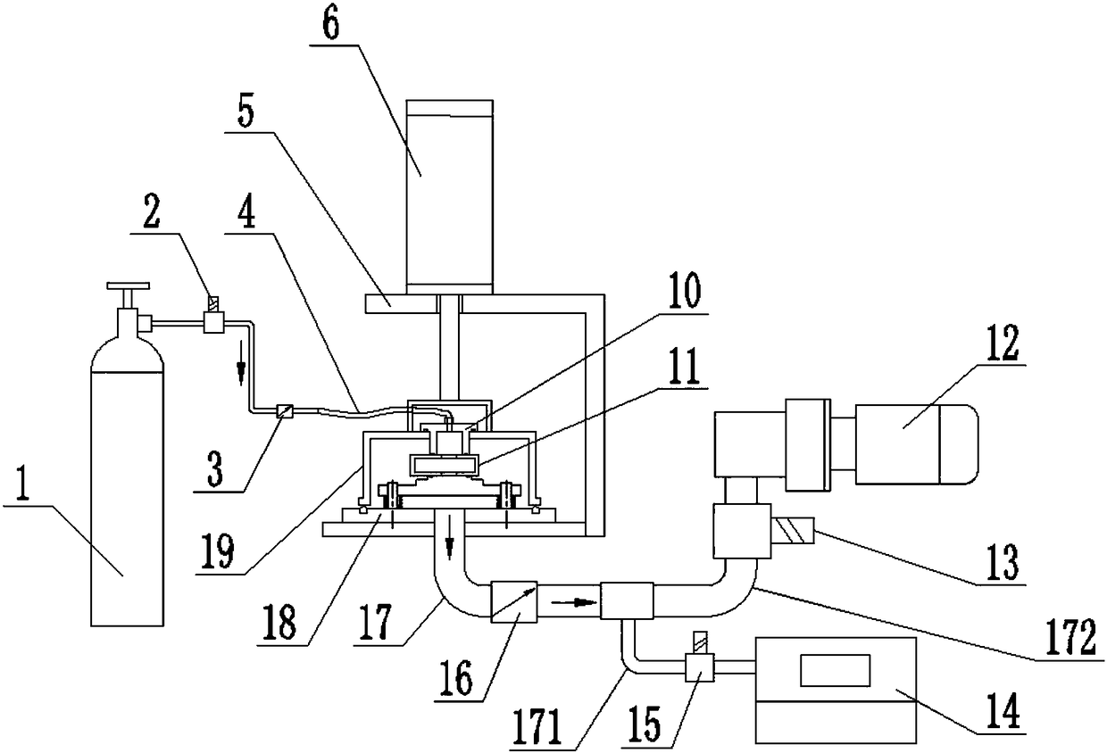 A cavity-type product airtightness detection platform and detection method