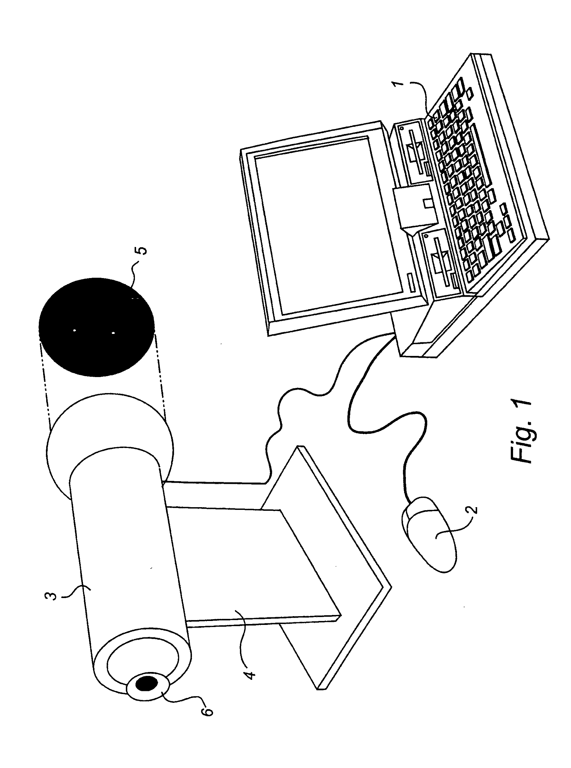 Device and method for vision test