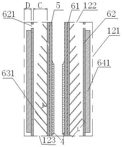 Non-open-fire cigarette lighting device high in radiating performance