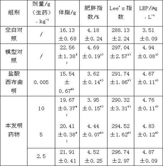 Traditional Chinese medicine chewable tablet with function of reducing weight