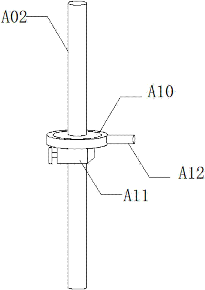 Testing device for hydrophilicity of feather and usage method thereof