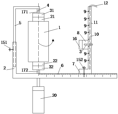 Apparatus and method for making cylindrical rock or concrete sample for laboratory