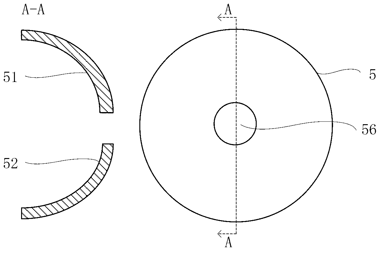 Extreme ultraviolet (EUV) light source pollutant collecting device