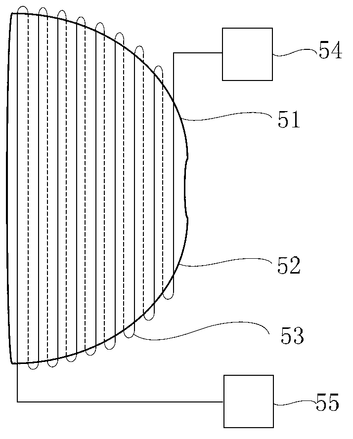 Extreme ultraviolet (EUV) light source pollutant collecting device