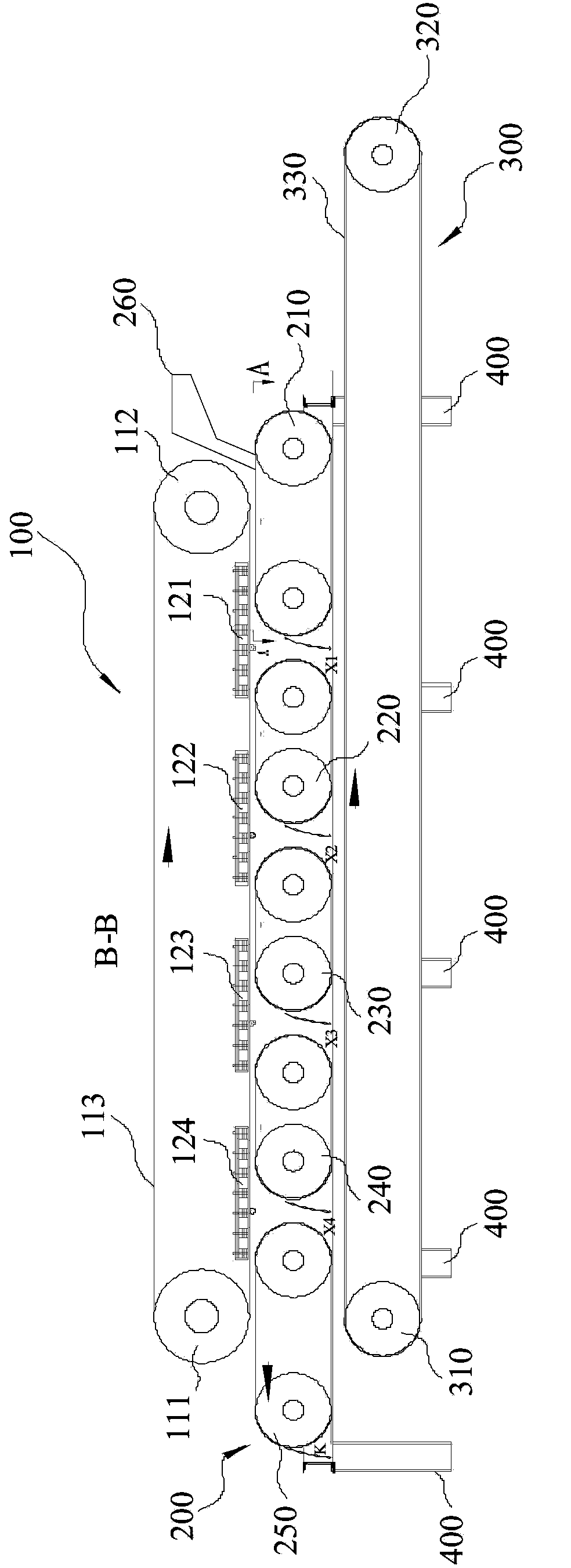 Belt-type multi-stage multi-gradient magnetic separator and method for mineral separation by using belt-type multi-stage multi-gradient magnetic separator