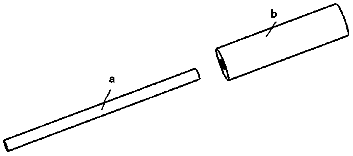 High-speed motor rotor based on segmented magnets and variable-section shaft