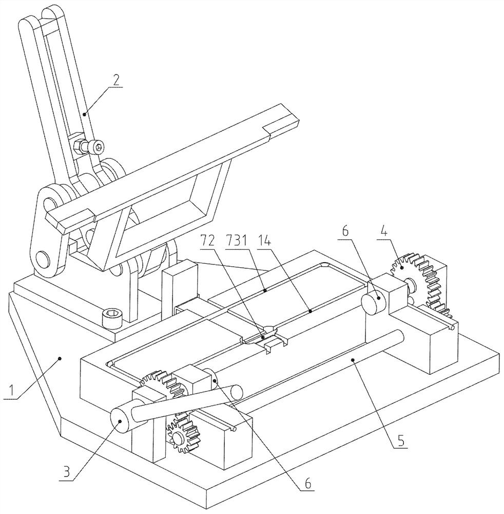 Intelligent welding device for the noodle bar hanger used in the production line of health-care noodles