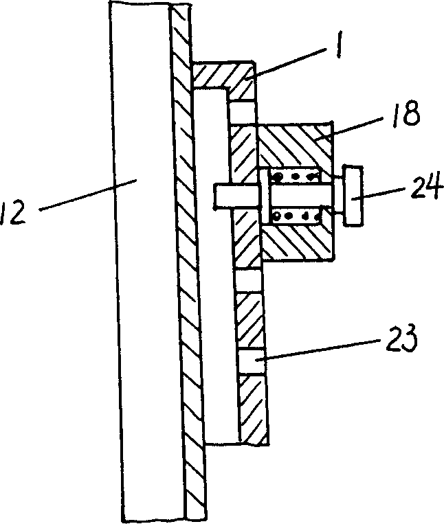 Equipment in use for fork truck anti drifting-down freight