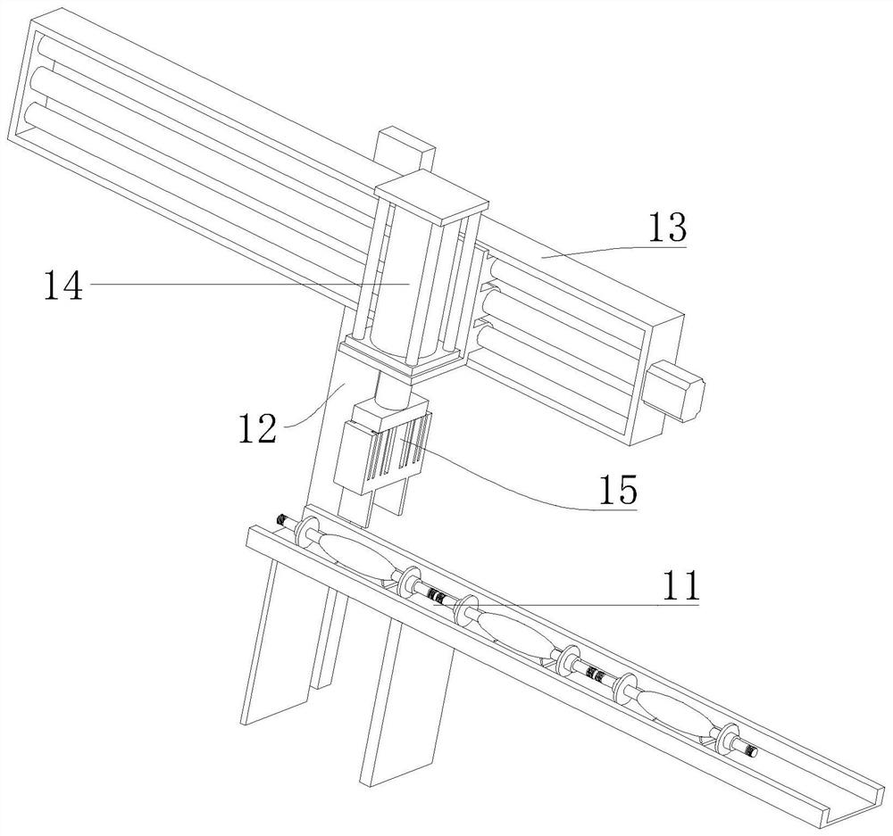 Wheel automatic assembly equipment for a scooter