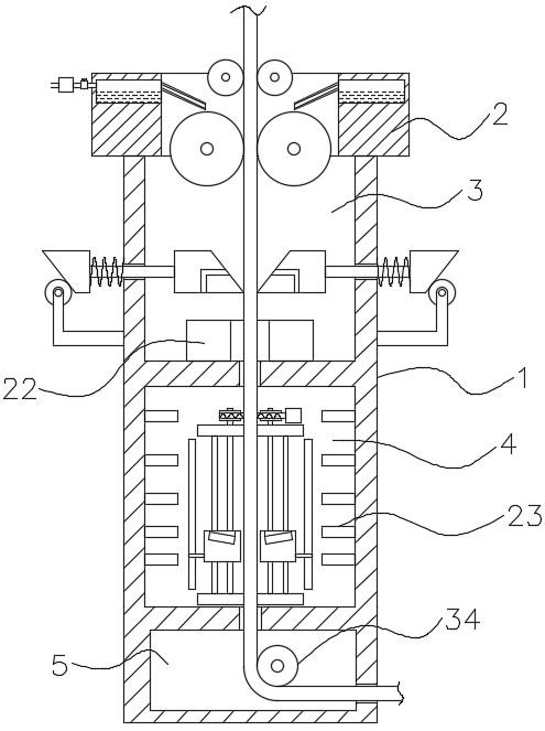 A kind of coating device and coating method of graphene lithium battery pole piece