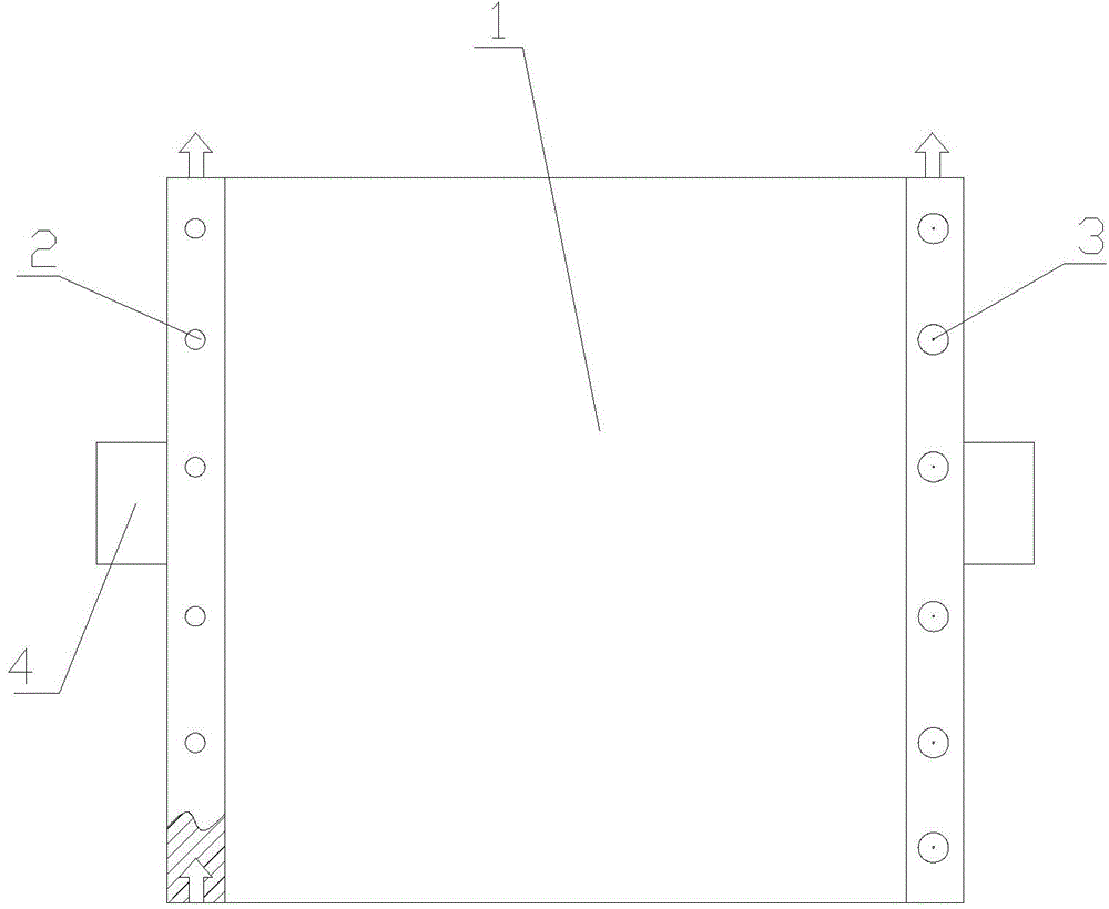 Protective pipe for low-voltage direct-to-home meter incoming line and meter outgoing line laying