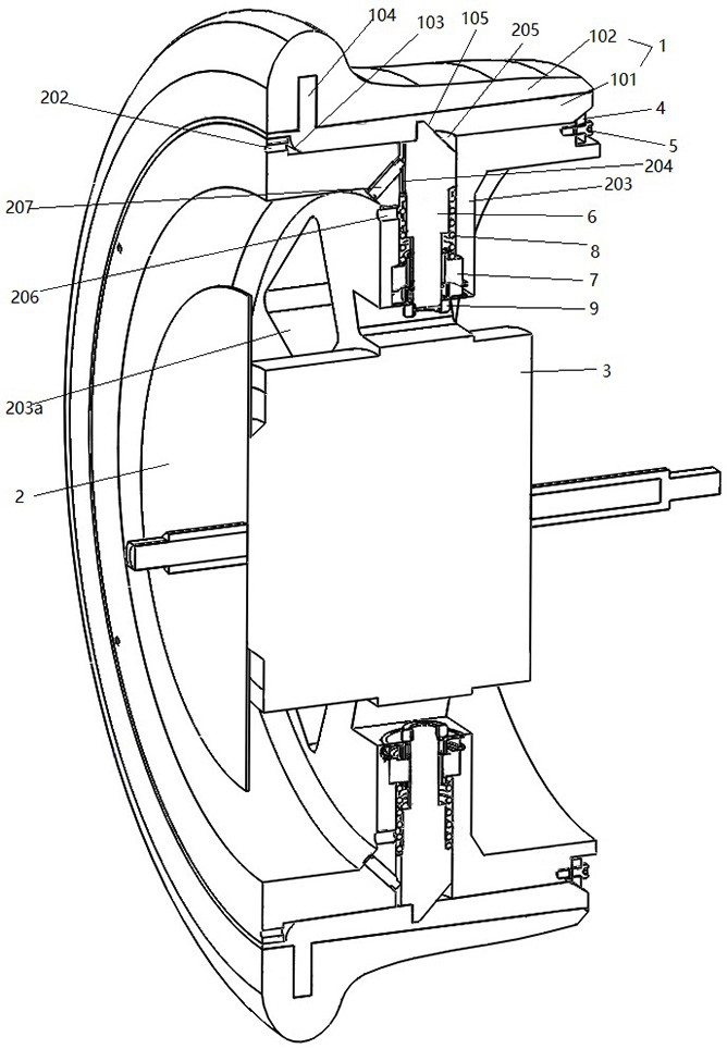 Track power wheel with detachable and replaceable tread