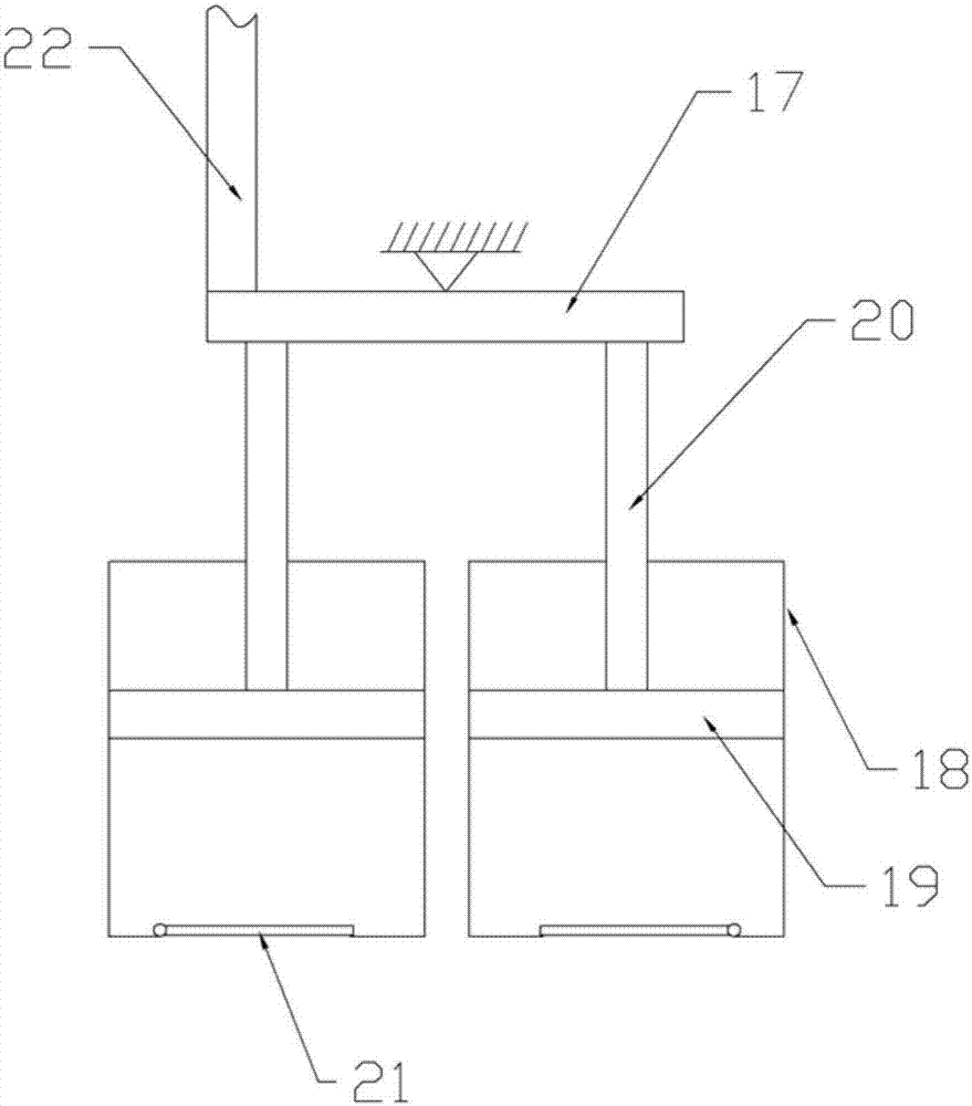 Cleaning device for air conditioner device