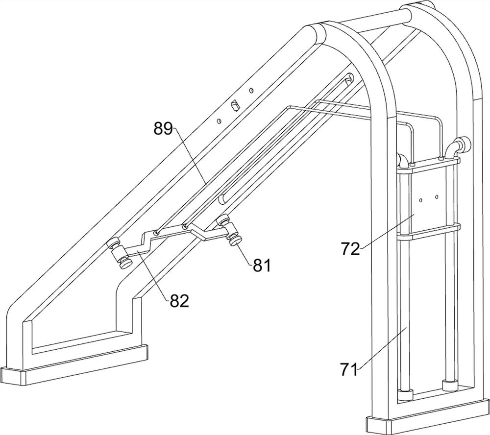 Trapezoidal frame for line fault detection of illuminating lamp