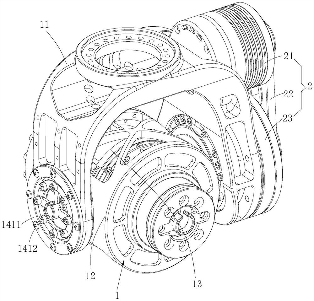 Joint drive mechanism and robot