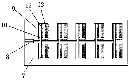Device for transporting integrated chip of computer system